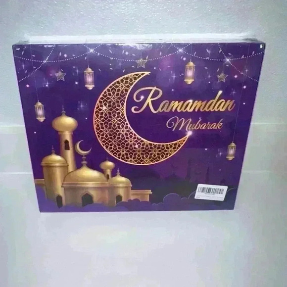 Ramadan Advent Calendar Purple Gold One Size NEW IN BOX! - Picture 1 of 10